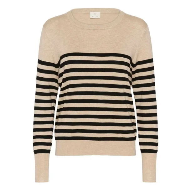 KAlizza Striped Knit Pullover