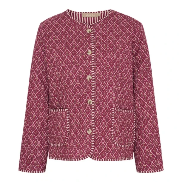 Marta Avril jakke m/blomster