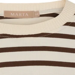 Marta Kara t shirt m strib
