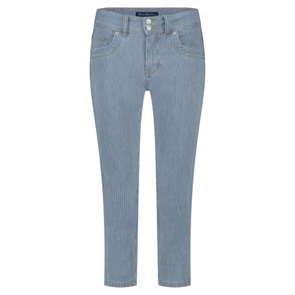 Red Button Suze capri strib