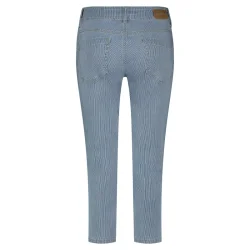 Red Button Suze capri strib