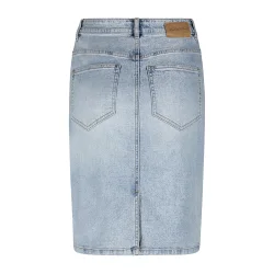 Red Button Sidney curved skirt