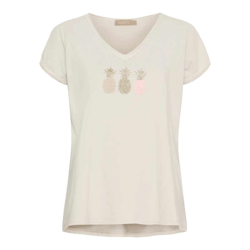 Marta Gemma t-shirt S/M - Marta Du Chateau - T Shirt - Kikigram.dk