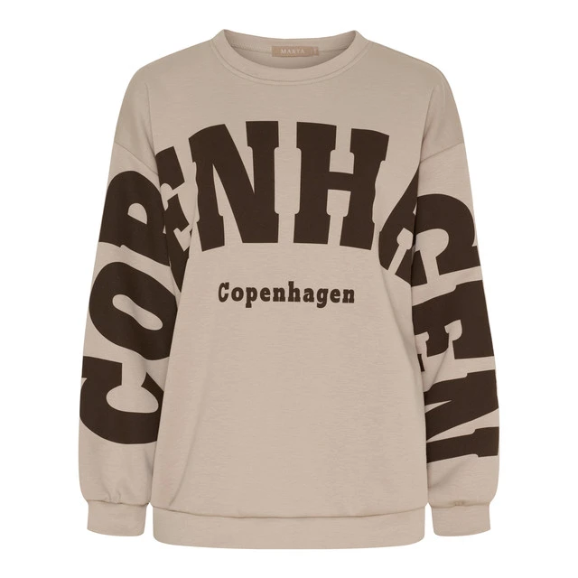 Marta Hibiscus sweat L/XL - Sweat - Kikigram.dk