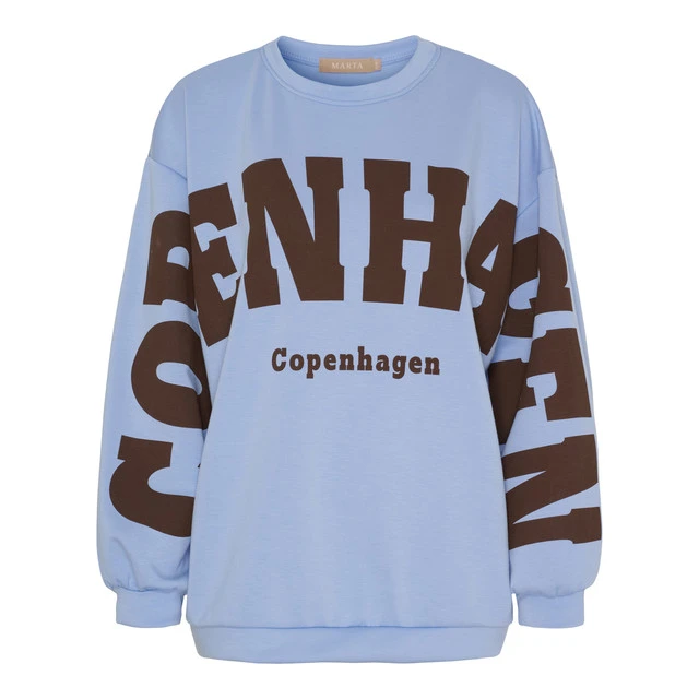 Marta Hibiscus sweat S/M - Sweat - Kikigram.dk