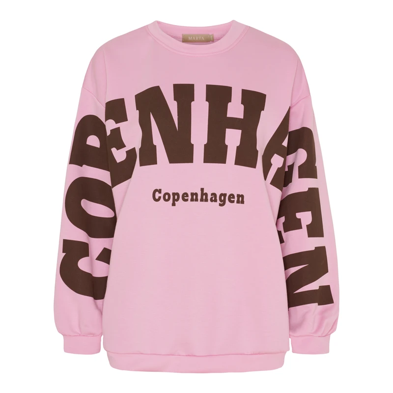 Marta Hibiscus sweat L/XL - Sweat - Kikigram.dk