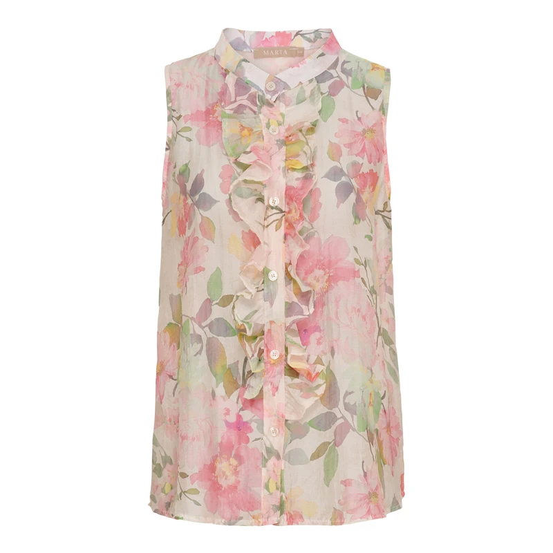 Marta Raya bluse S/M - Marta Du Chateau - Bluse - Kikigram.dk
