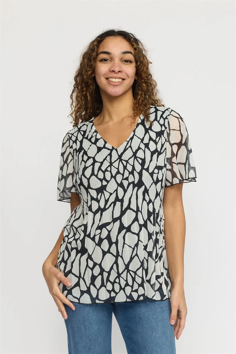 2-Biz Dotty Blouse S - 2-Biz - Bluse - Kikigram.dk