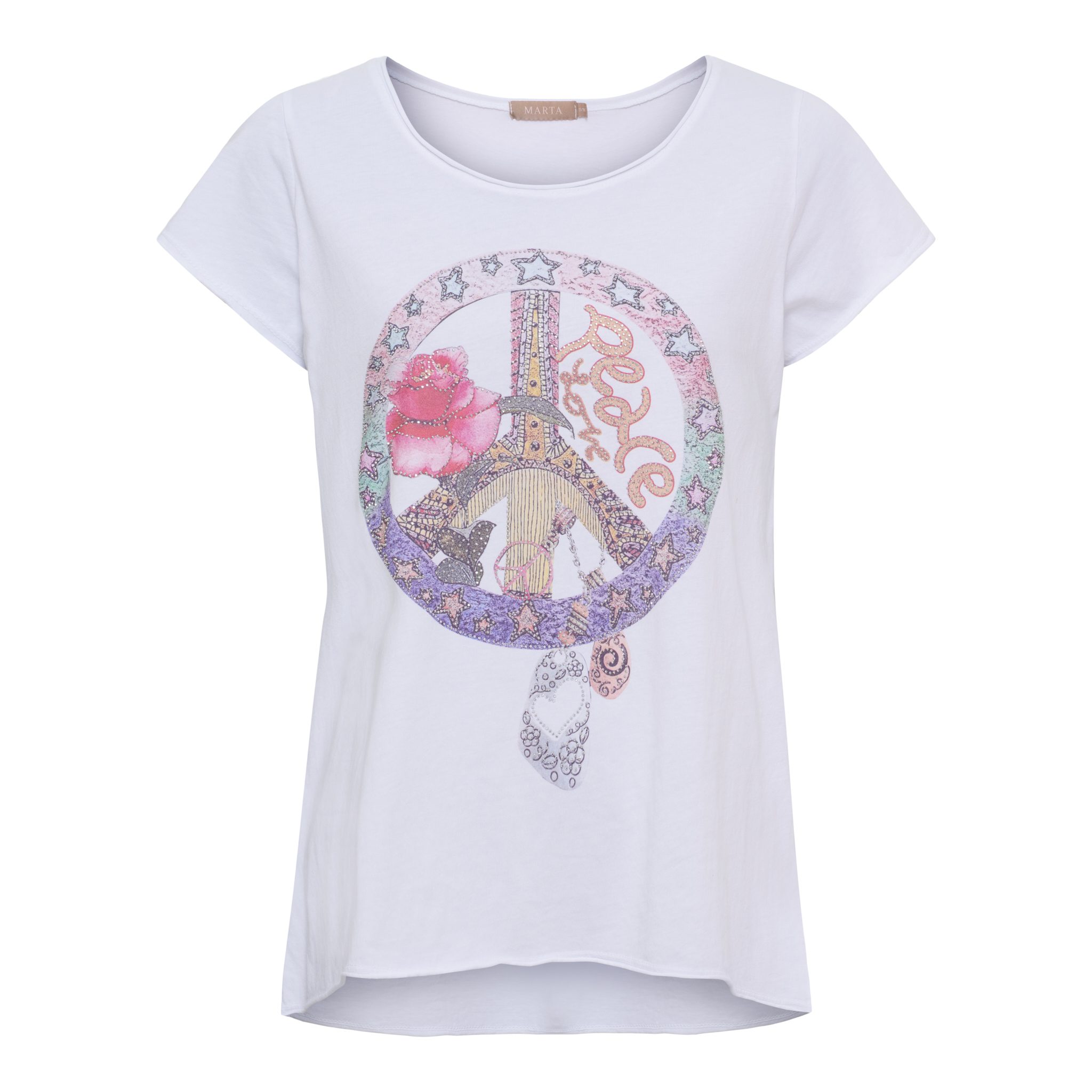 Marta Marie t shirt S/M - Marta Du Chateau - T Shirt - Kikigram.dk