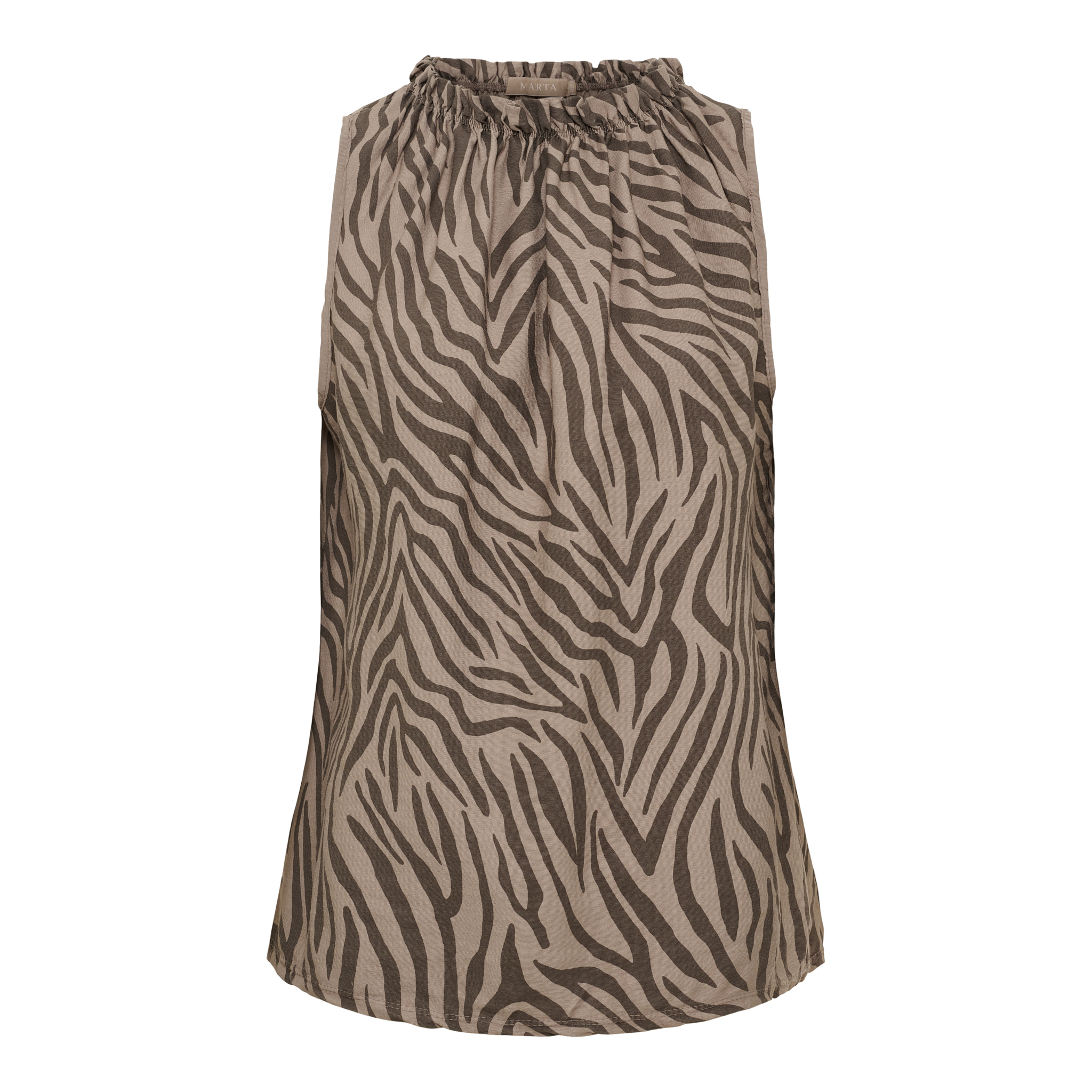 Lucina zebra top ONE SIZE - Marta Du Chateau - Top - Kikigram.dk